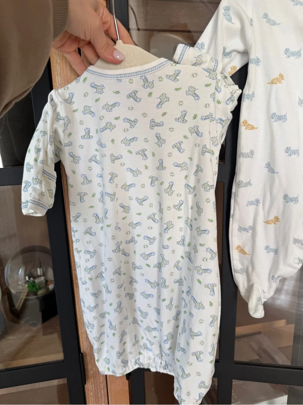 Kissy Kissy bundle footies converter gown coverall baby newborn puppy print pima